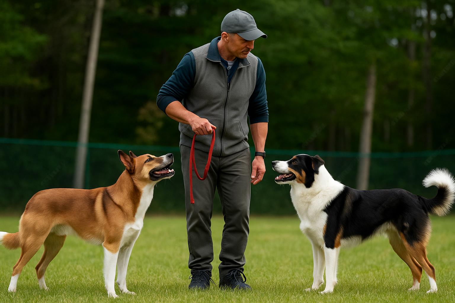 group dog training